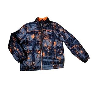 Big Chill Freestyle Boys Size XL 18-20‎ Jacket Gray/orange Winter Jacket